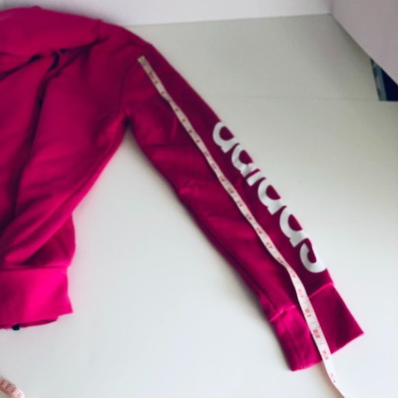 Adidas full zip hoodie Magenta-XS - Picture 6 of 10